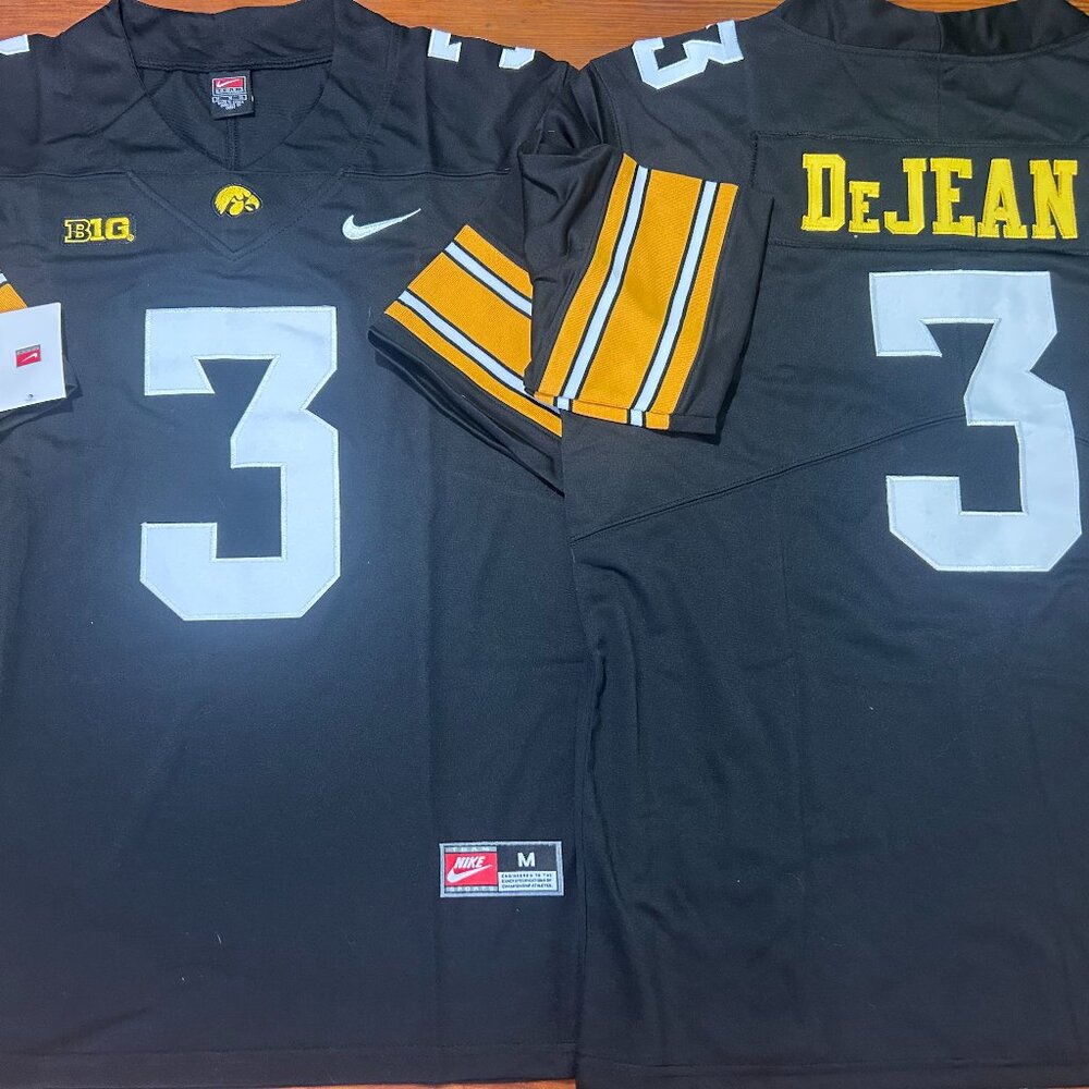 Nike IOWA HAWKEYES COOPER DeJEAN Men's JERSEY M,L,XL,2X NWT PHILADELPHIA EAGLES